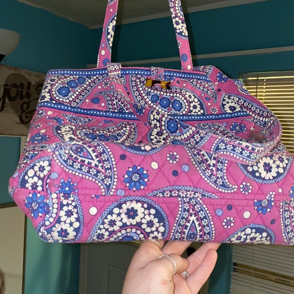 Vera Bradley Boysenberry Pattern Tote Bag - Picture 7 of 7